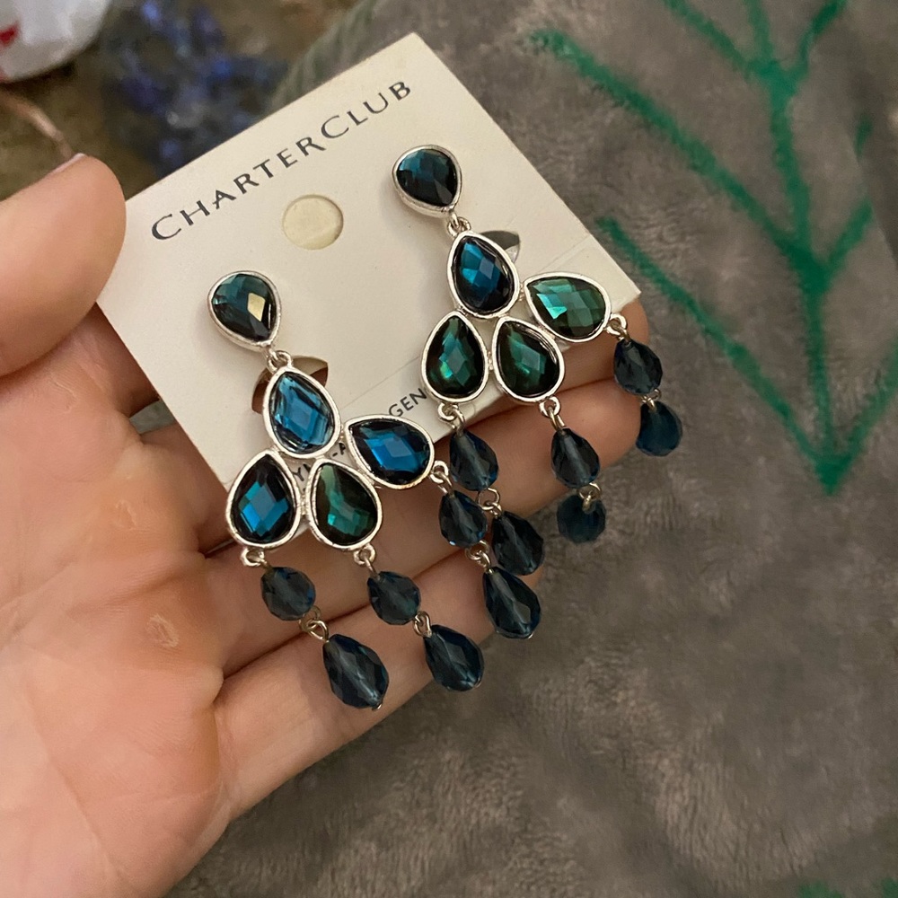 Clip on earrings by Charter Club NWT